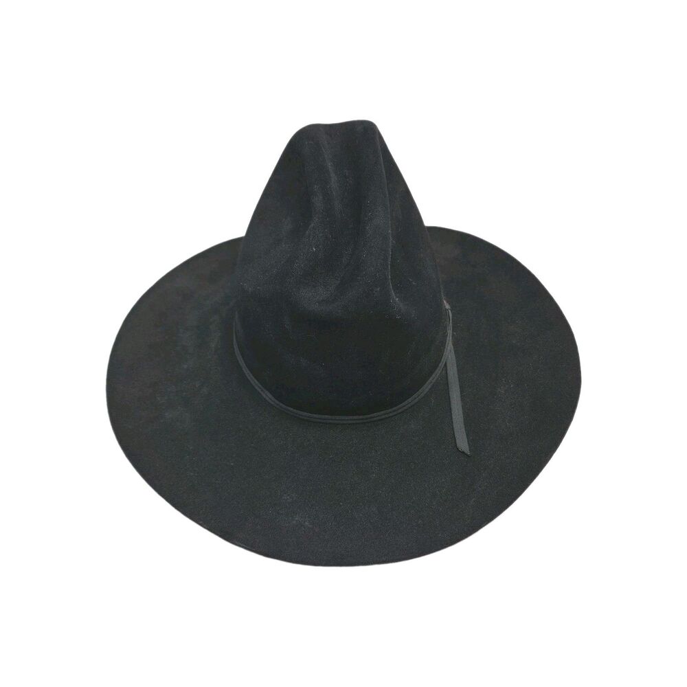 MHT Master Hatters of Texas Western Cowboy Hat Sz 7 1/4 Black 3X Beaver Blend